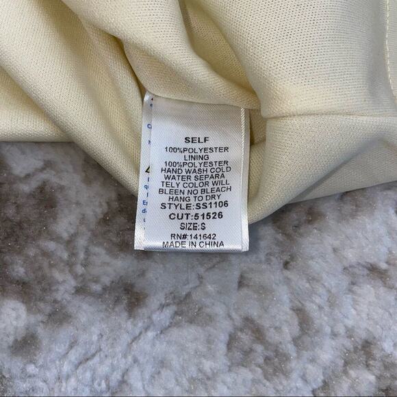 She + Sky snake print high neck midi length black, gray & white SZ SM - Picture 7 of 8